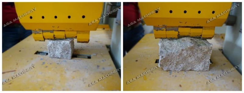 Automatic Granite Marble Stone Breaking Machine Cube Cobble Stone Splitting Machine (P95)