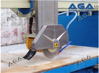 Laser Stone Marble Granite Cutting Machine Bridge Saw for Kitchen Tops (XZQQ625A)