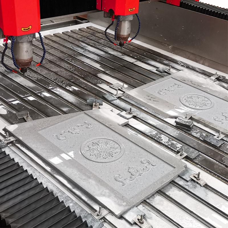 Hybrid Servo Stone Engraving Machine with CE Certification