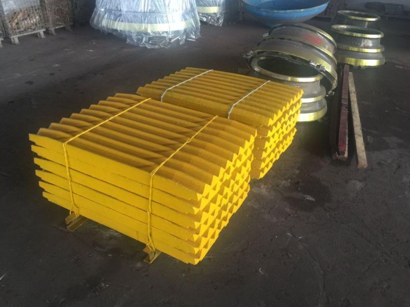 Fixed and Swing Jaw Plate for Shanghai Crusher