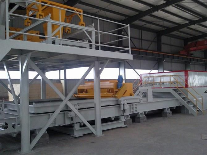 Automatic Artificial Quartz Slab Production Line /Stone Press Machine/Stone Processing Machinery/Quartz Making Machine