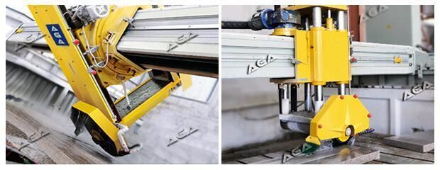 Stone Tool Fabrication Cutting Machine High Quality Bridge Saw Tile Cutter Hq700