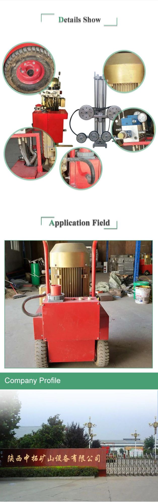 Diamond Reinforced Concrete Saw with Carbide Wire