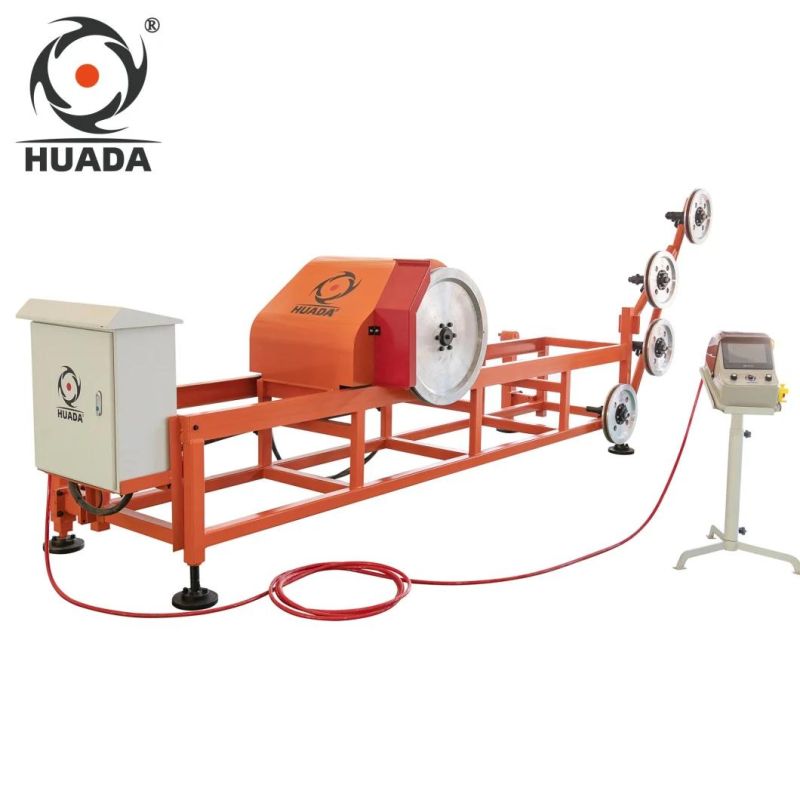 Wire Saw Machine for Stone Block Squaring and Trimming
