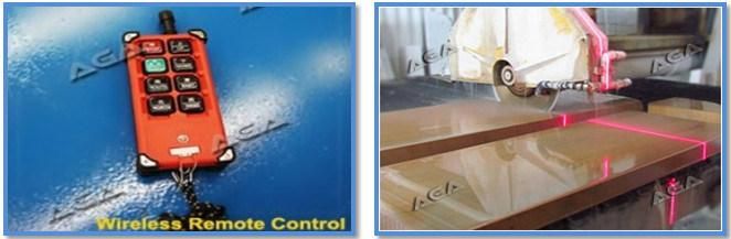 High Quality Granite Marble Bridge Saw with 45 Miter Curt CNC Machine (XZQQ625A)