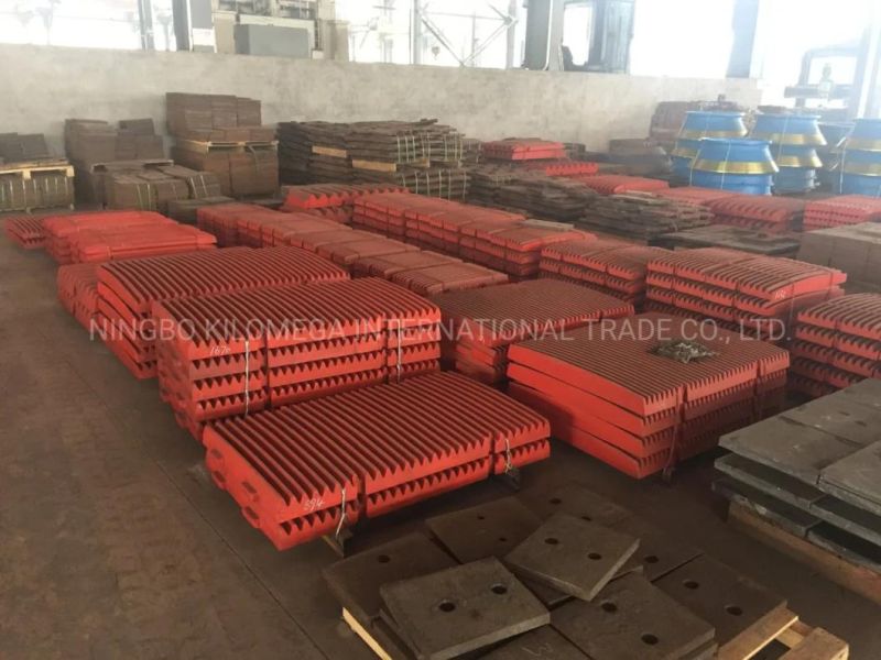 Shanbao Crusher Spare Parts Jaw Plate with High Quality