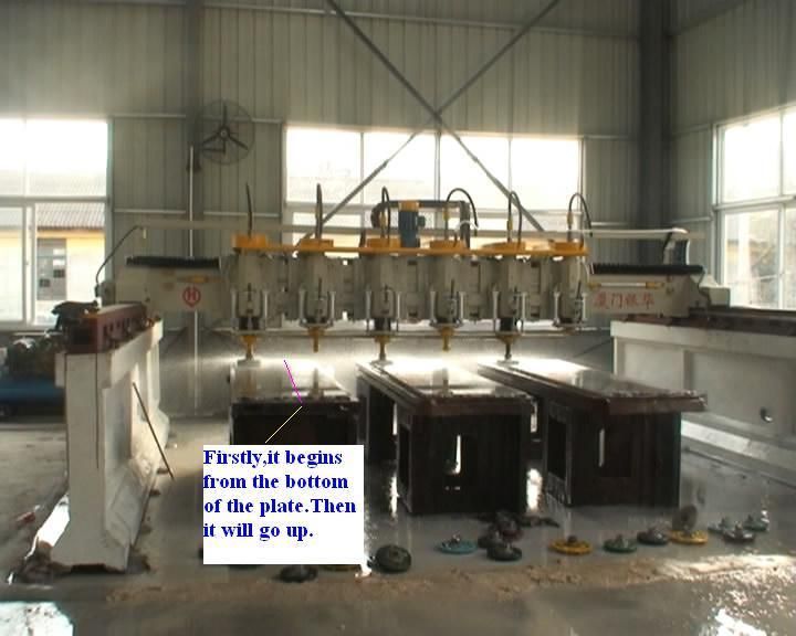 Multi Heads Granite Slab Polisher Stone Grinding Machine