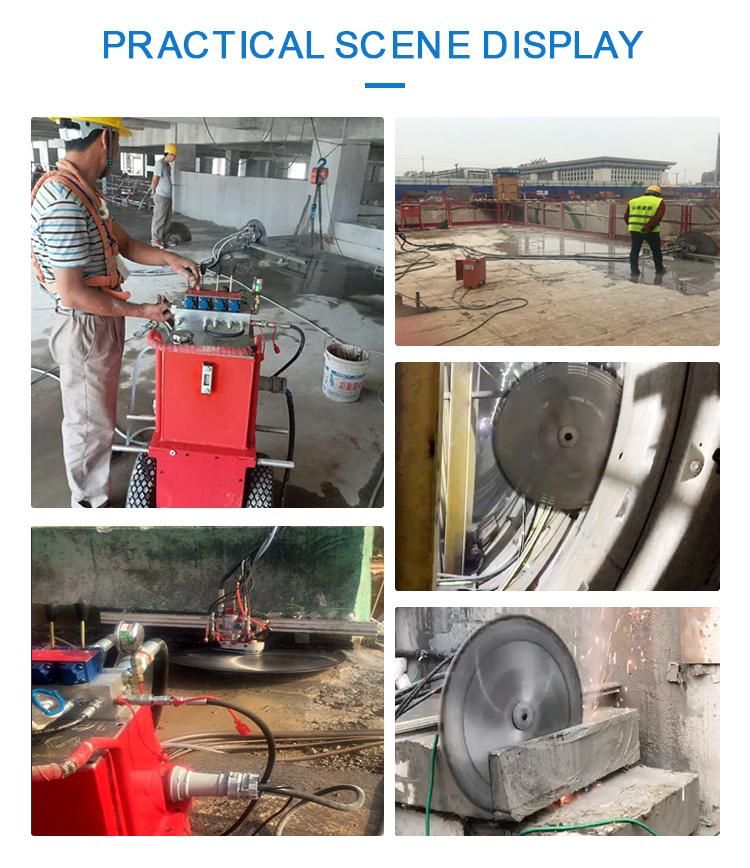 Vertical Panel Saw Brick Hole Double Blade Wall Saw Cutting Tools Machine
