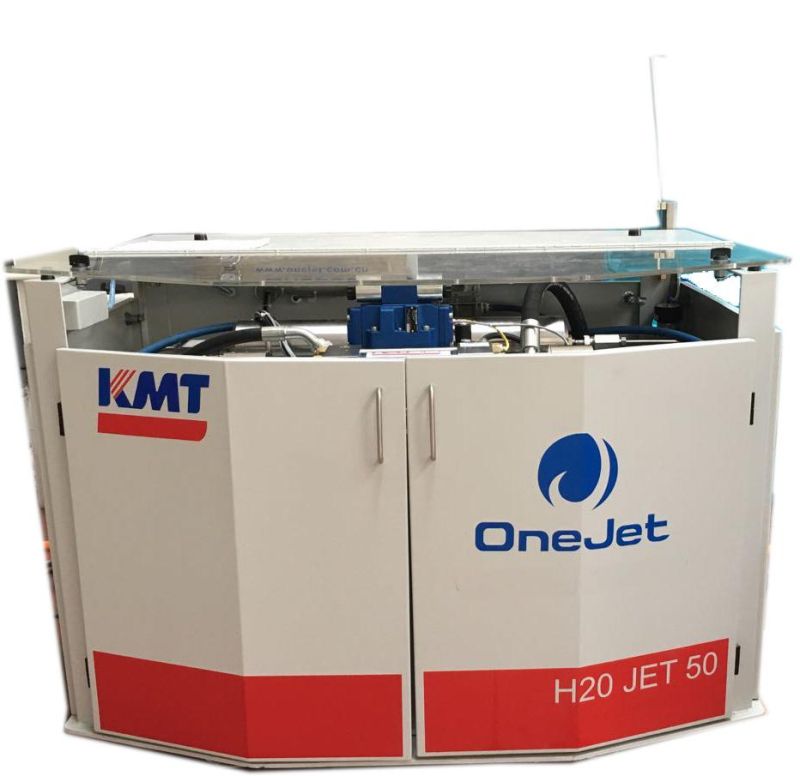 Onejet-G3015 Waterjet with Kmt H2O Jet50 Pump for Marble Cutting