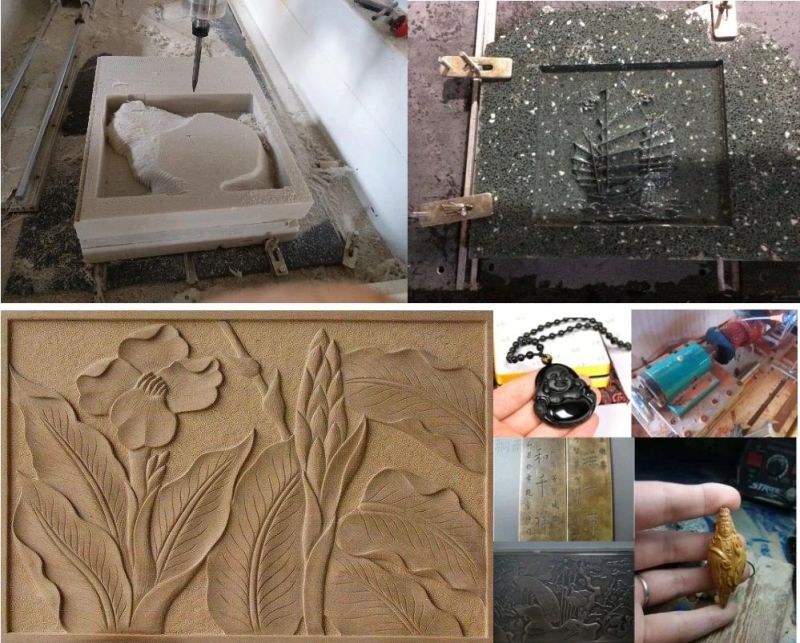 China Cheap Stone Cutting CNC Router 3D Stone Carving Machine Engraving Marble Granite