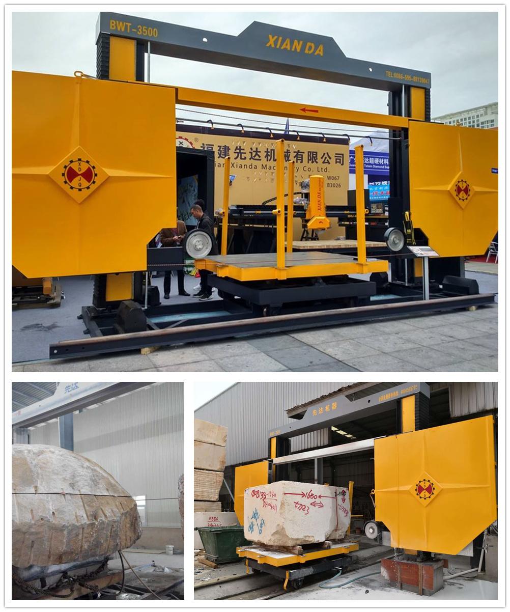 Mono Diamond Wire Saw Block Dressing Machine Stone Cutting Machine