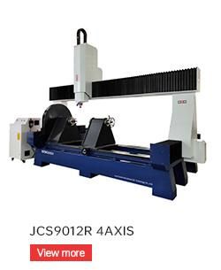 3axis Stone Cutting Machine Making Marble Granite Column&Baluser&Vase