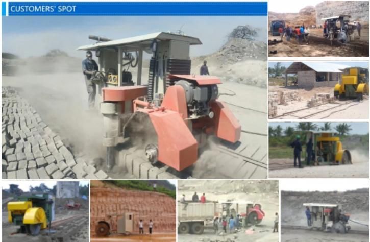 Hualong High Efficiency Building Bricks Making Machine Stone Machinery Powerful Rapid Prototyping Artifact for Limestone Bricks Quarry Brick Saw Machine