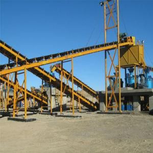 Aggregate Crushing Plant with Road Construction Project