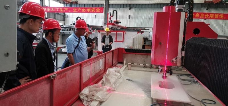 Hualong Hlcnc-3319 3 Axis CNC Machining Granite Marble Ceramic CNC Center Tabletop Countertop Full Option Version