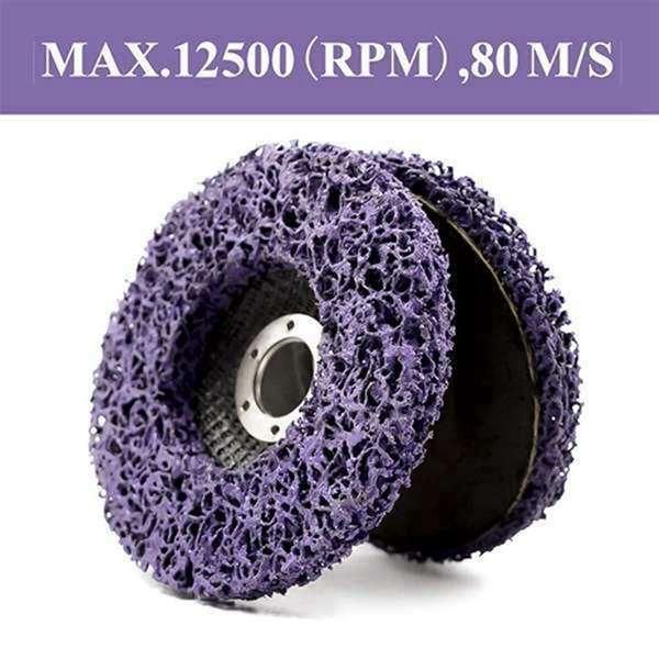 Diamond Grinding Disc Elastic Disc Mesh Cloth Purple Diamond Polishing Wheel Polishing Sheet Grinding Wheel Grinding Tool