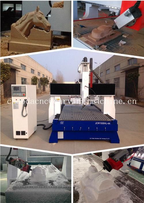4 Axis CNC Stone Engraver Machine for Granite