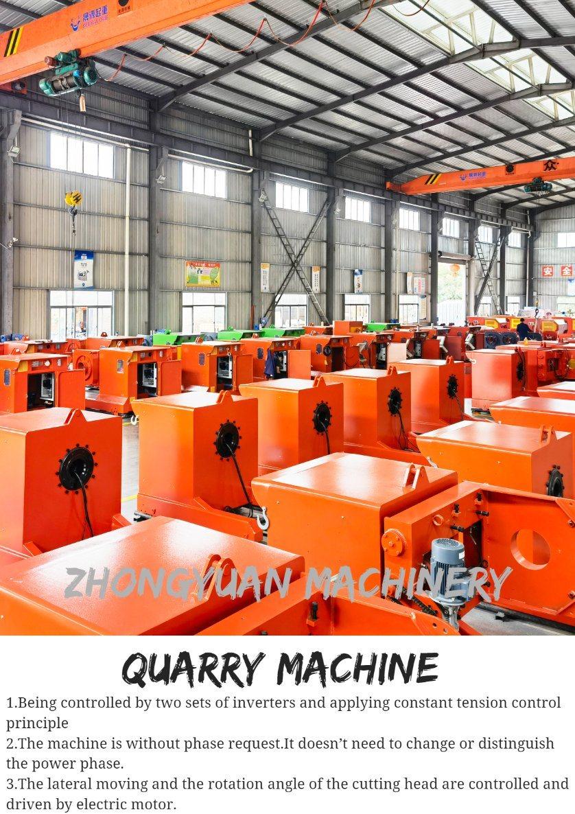 Mining Wire Saw Machine 60kw Zhongyuan