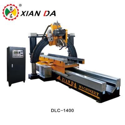 Automatic Roman Pillar Slot Cutting Machine for Stone Granite Marble Column