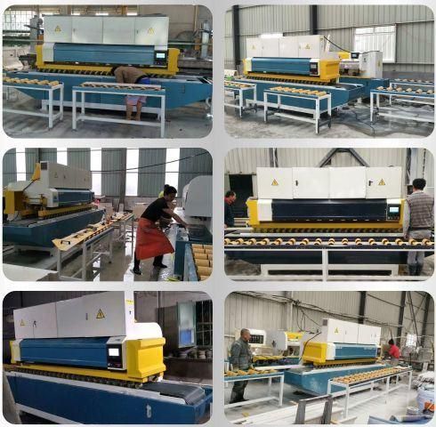 Hualong Hl8e-80 Automatic Stone Side Polishing Grinding Line Machine for Marble and Granite