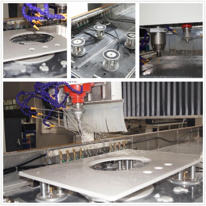 Quartz Stone Grinding and Cutting CNC Machine