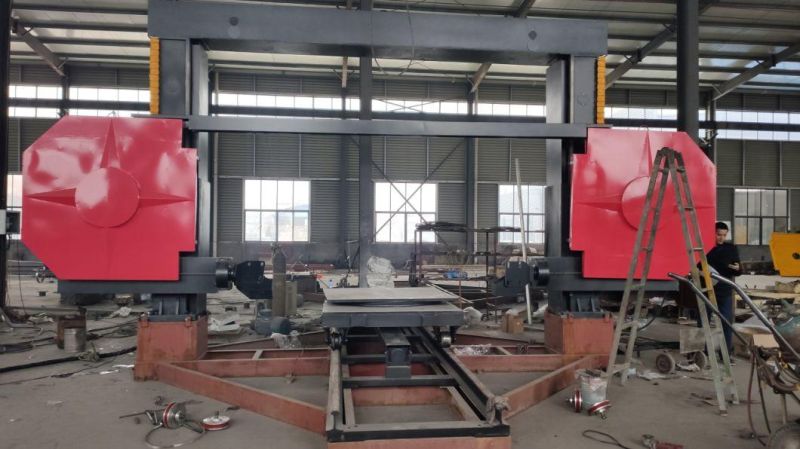 CNC Automatic Stone Wire Saw Machine Used to Cut Granite