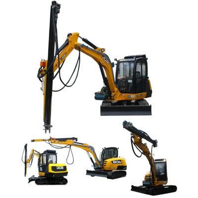 Pd-Y28 Pneumatic Excavator Mount Drilling Rig
