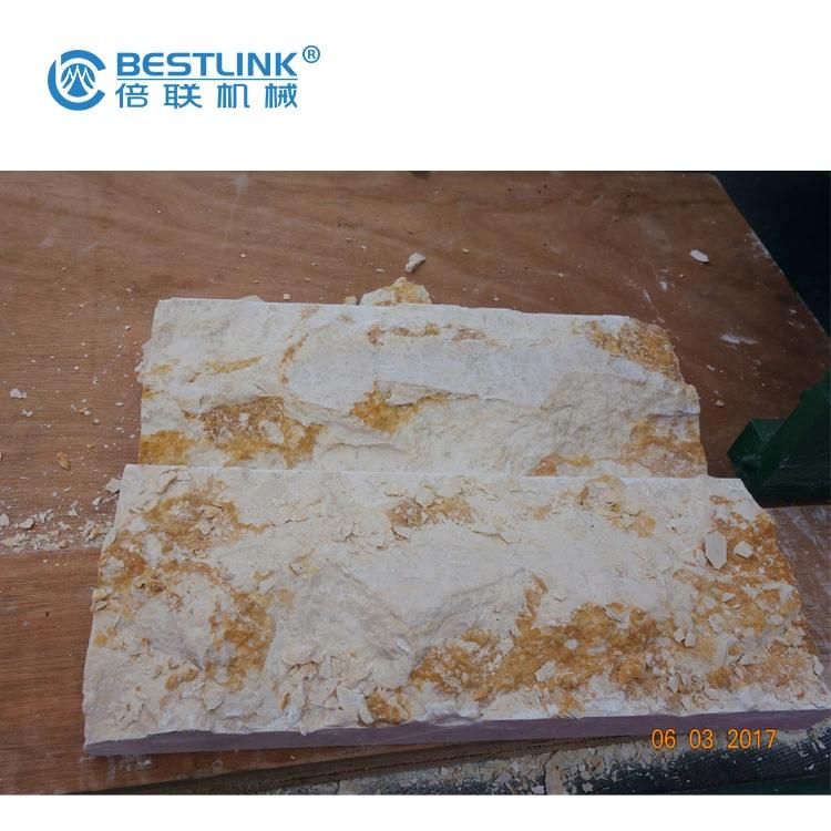 Bestlink Semi Automatic Mushroom Stone Splitting Cutting Machine for Sandstone Decorative Stone Breaking Machine