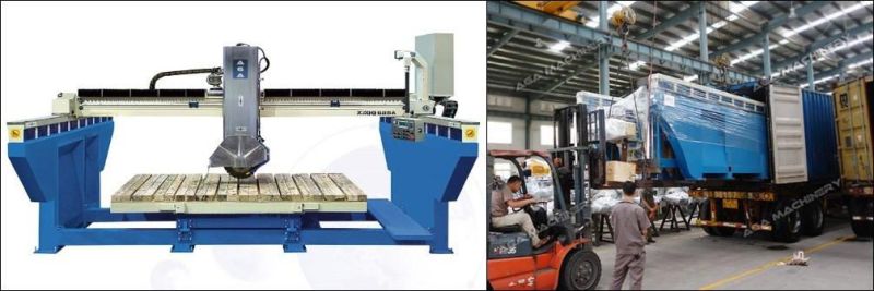 Premium CNC Machine Granite Bridge Saw Marble Bridge Saw for Slab Countertops Cutting (XZQQ625A)