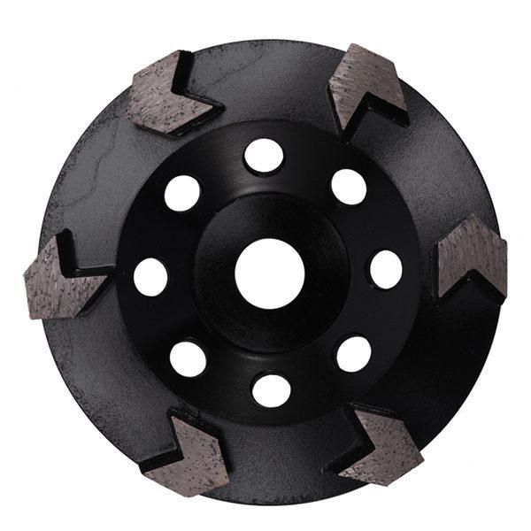Diamond Tool Grinding Wheel Arrow-Shaped Cutter Head Grinding Wheel Concrete Grinding Flat Wear-Resistant Grinding Wheel I365669