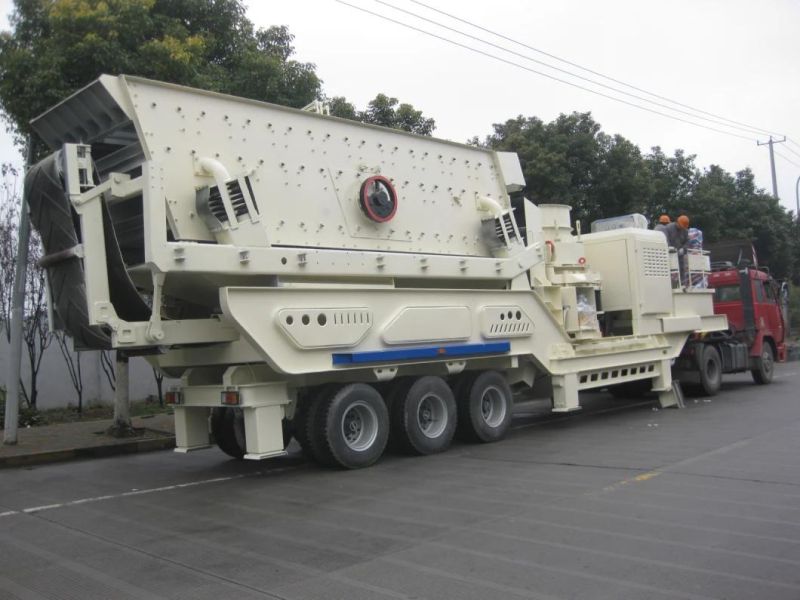 Anvik Mobile Cone Crusher and Mobile Screen