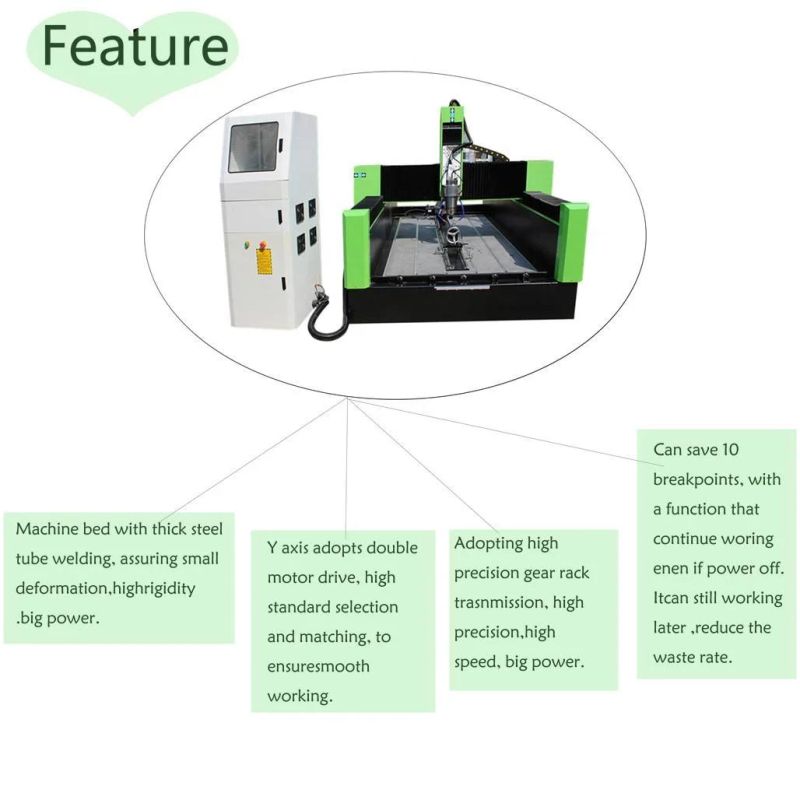 with Water Tank 1825 Marble Gravestone Carving Machine 1325 Sculpture Simple Stone Carving Machine