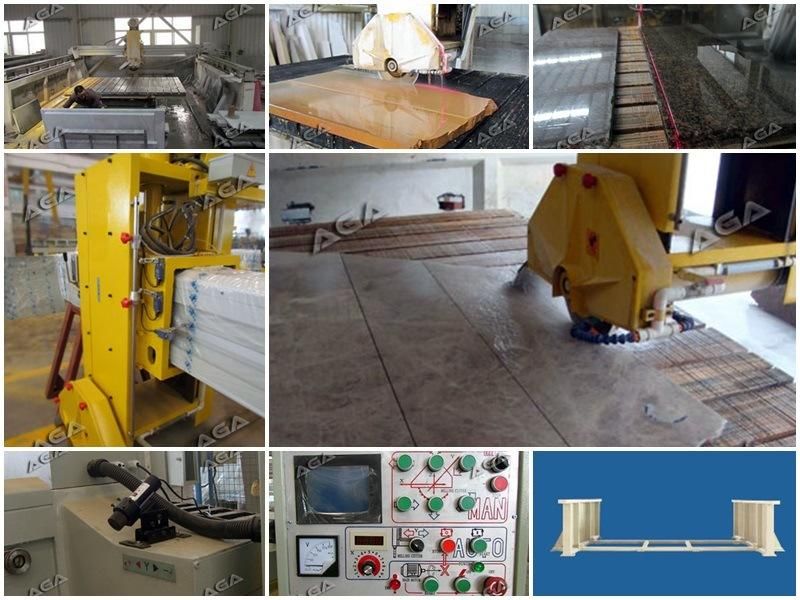 China Automatic Stone Laser Cutting Machine Marble Granite Bridge Saw (HQ400/600)