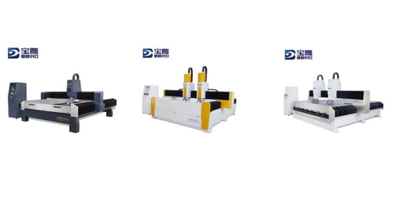 Bd3020h Stone CNC Machine with Flipped Table Applied in 3D Relief of Marble and Jade in Stone Processing Industry