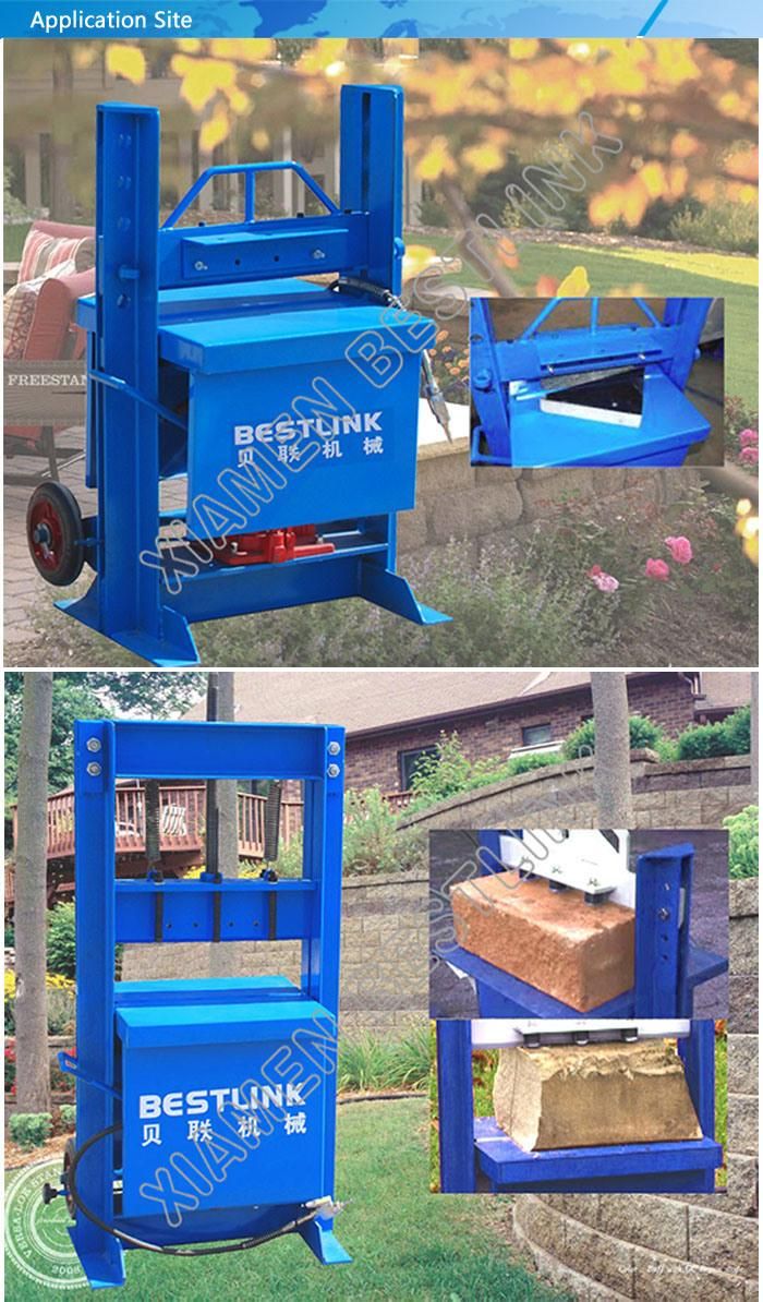 Manual and Pneumatic Masonry Concrete Block Cutting Machine