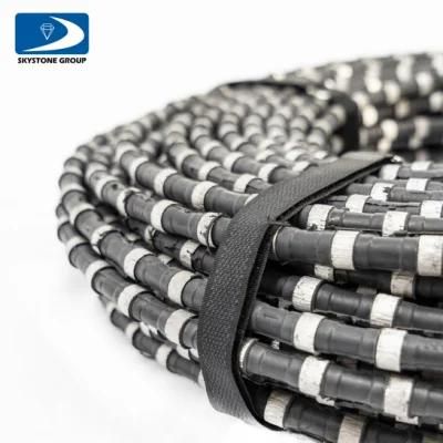 Diamond Wire Saw Rubber Wire Saw 40 Beads/Meter