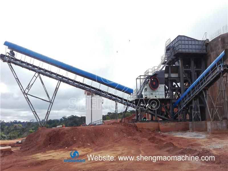 Mobile Fixed Stone Crushing Plant Water Washing Plant with The Vibrating Screener