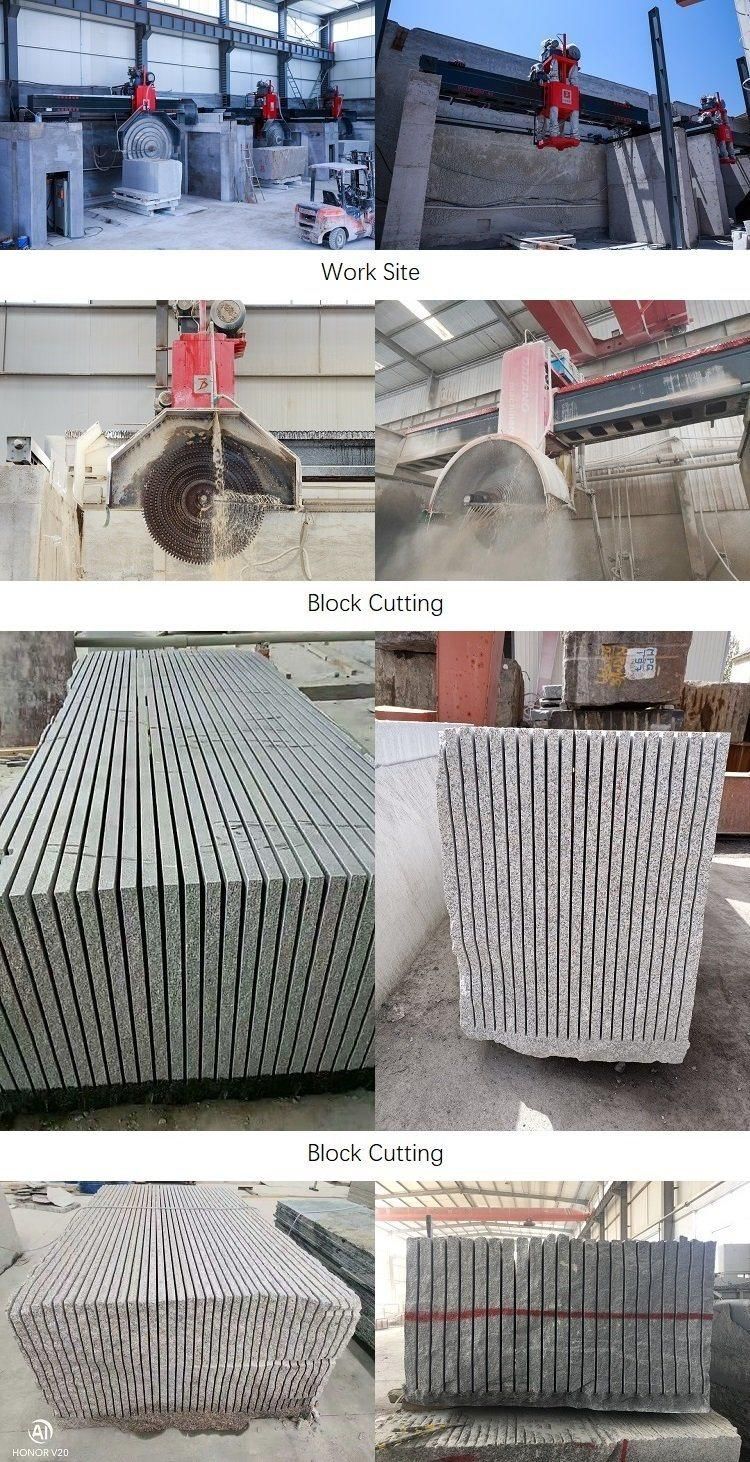 Multi Blade Granite Marble Block Cutter Stone Edge Cutting Bridge Saw Machine