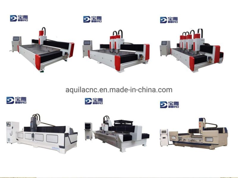 Bd3020h Stone CNC Machine with Applied in 3D Relief of Marble and Jade in Stone Processing Industry