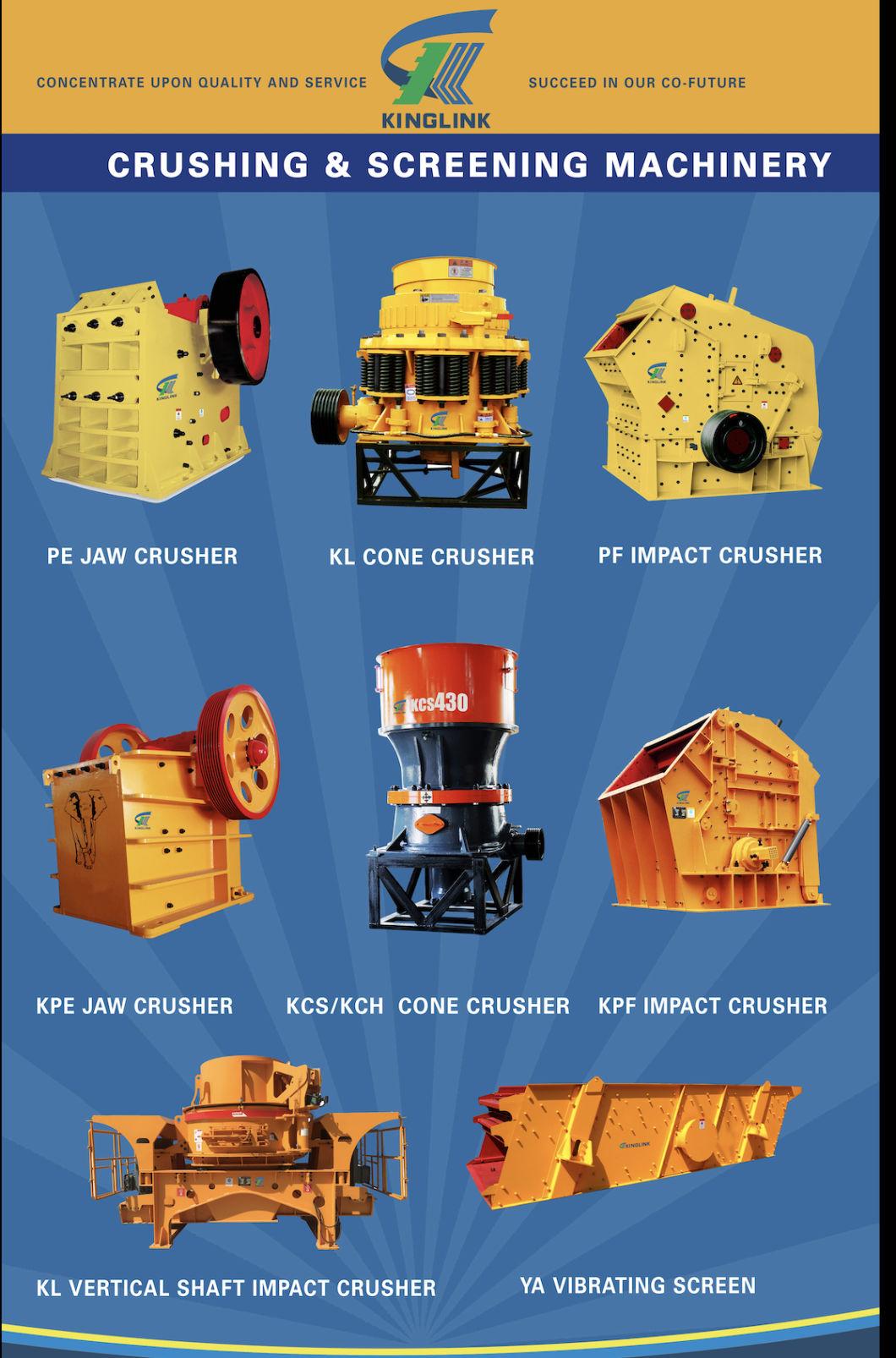 Rock Stone Jaw/Cone/Impact/VSI/Hammer/Roller Mobile Portable Crusher for Limestone/Granite/Riverstone/Basalt Quarry Crushing and Mining