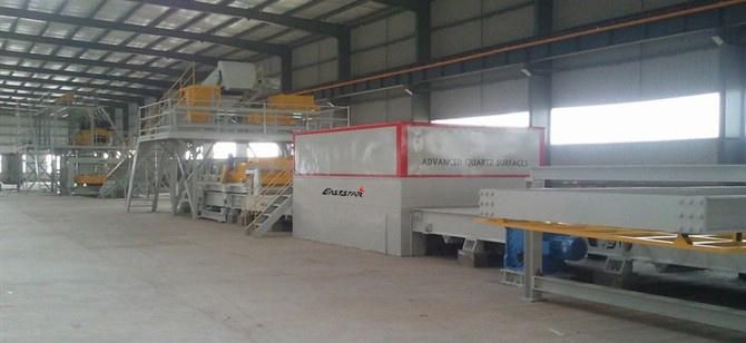 Automatic Artificial Quartz Slab Production Line /Stone Press Machine/Stone Processing Machinery/Quartz Making Machine