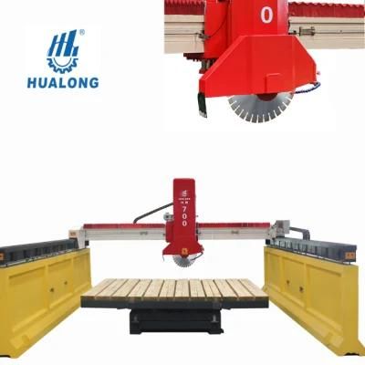 Chinese Factory CE/380V Infrared Automatic Tile Cutter Bridge Saw Stone Cutting Machine for Granite and Marble in America