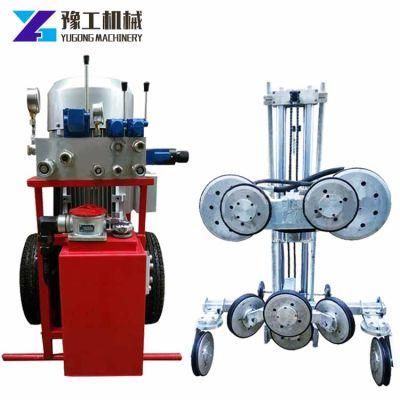 Power Hydraulic Diamond Wire Saw Machines for Stone Cutting