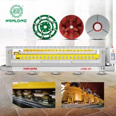 Wanlong Automatic Polishing Machine for Granite and Marble Stone