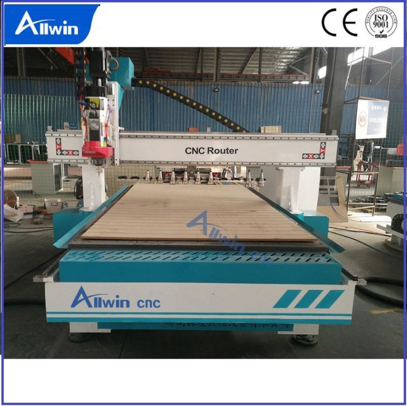 Discount Price Woodworking Furniture Making Machine 4X8 FT Linear Atc 1325 CNC Router
