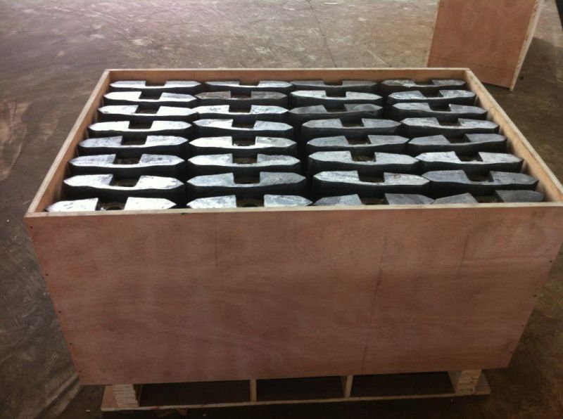 Impact Crusher Hammer Manganese Steel Resin Sand Casting
