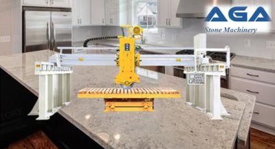 Full Automatic Infrared Granite Bridge Saw Machine for Stone Slab Cutting Chamfering (HQ700)