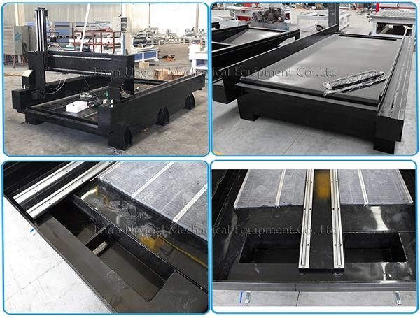 1300*2500mm Heavy Duty 4 Axis 3 Axis Stone CNC Engraving Machine