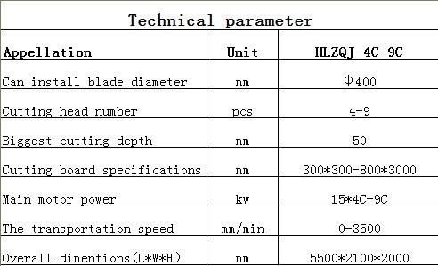 Stone Cutting Machine/Cross and Straight Cutting Machine/Multi Size Cutting