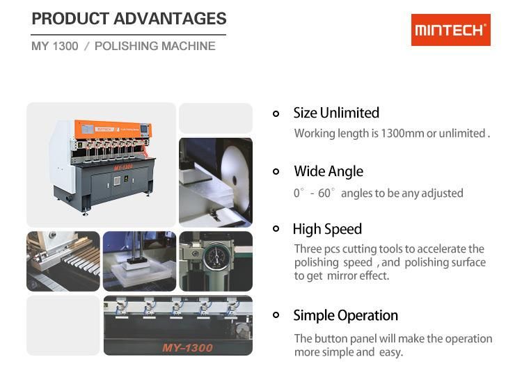 High Speed Singel-Side Acrylic Polishing Machine